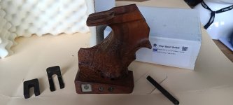 Steyr grip (M), LP2 LP10 LP50 LPevo10