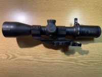Burris kijker 1.5-6 met Burris Quick release en Trow lever