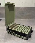 .22 LR 120x schots wedstrijd munitiedoos met lift systeem.