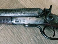 Zeer vroege Husqvarna Model 38 Clef Serpent - circa 1879–1880