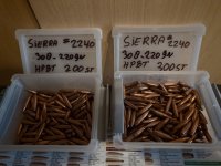Sierra Match King en pro Hunter.308 koppen.