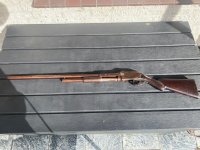 Unieke Antieke Spencer-Bannerman Model 1890 Pump-Action Shotgun | Cal. 12 | 100% Originele Staat