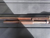Unieke Antieke Spencer-Bannerman Model 1890 Pump-Action Shotgun | Cal. 12 | 100% Originele Staat