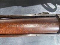 Unieke Antieke Spencer-Bannerman Model 1890 Pump-Action Shotgun | Cal. 12 | 100% Originele Staat