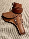Origineel Sig P210 lederen holster