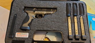 S&w m&p comp. 9mm & ruger gp100