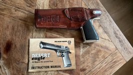 Desert eagle icoon 357 magnum origineel