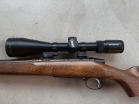 Te koop: In zeer goede staat,  Kogelbuks CZ 557, .308  met een Delta Optical Titanium HD 2.5–15×56