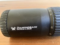 Populaire Vortex Diamondback 6-24x50 FFP incluis montageringen en met levenslange garantie