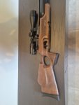 PCP BOSS FX CAL 7.62 perslucht geweer met thumbhold