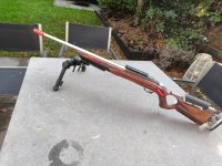 .22LR Precisiegeweer – Ruger / At-One stock / Piro Loop (Perfect voor 50m pg)