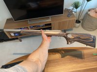 Cz 455 22LR thumbhole stainless